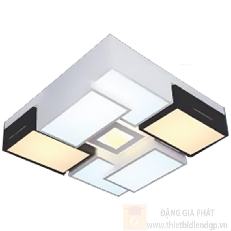 Đèn ốp trần Led vuông 550*H130, có 3 màu